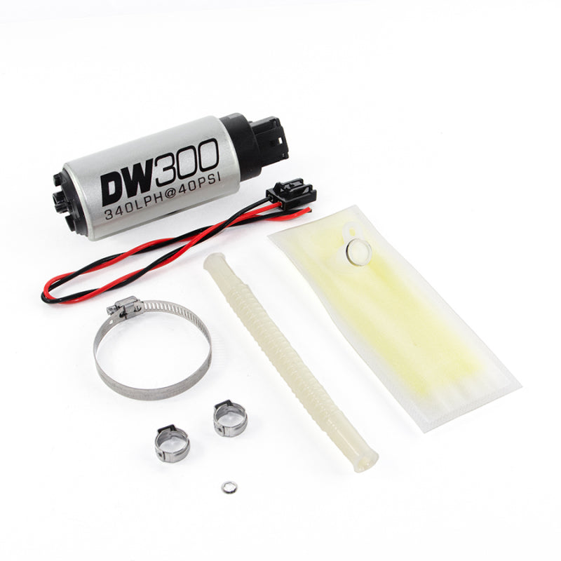 DeatschWerks 92-95 BMW E36 325i DW300 340 LPH In-Tank Fuel Pump w/ Install Kit Main image