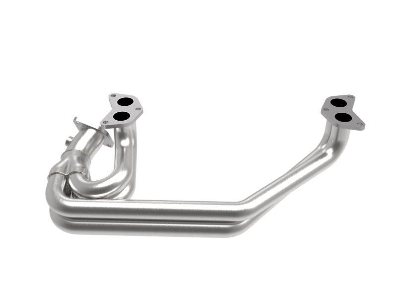 aFe Power Twisted Steel Long Tube Header 02-19 Subaru Impreza WRX/STI/Legacy (Unequal Length) Main image