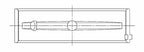 ACL Chevy V8 LT1/LT4/L86 Race Series Standard Size High Performance Main Bearing Set (view 3)
