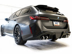 AWE Tuning BMW G90/G99 M5 Touring Edition Cat-Back Exhaust - Chrome Silver Tips (view 14)