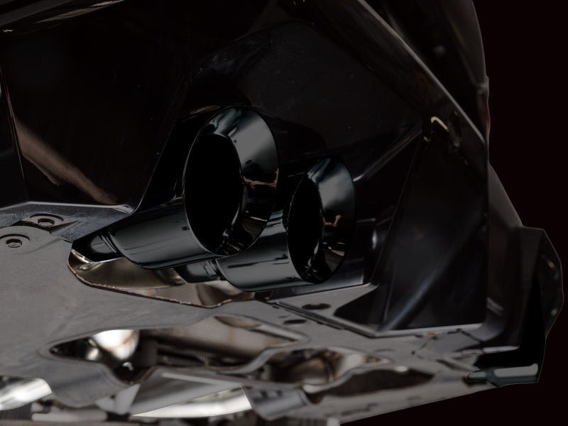 AWE Tuning BMW G90/G99 M5 Track Edition Cat-Back Exhaust - Diamond Black Tips (view 15)