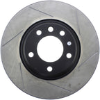 StopTech Power Slot 07-10 Audi Q7 / 03-10 Porsche Cayenne Left Front Slotted Rotor (view 2)