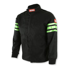 RaceQuip Green Trim SFI-1 JR. Jacket - Kids Medium