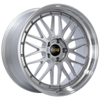 BBS LM 20x9 5x120 ET20 Diamond Silver Center Diamond Cut Lip Wheel -82mm PFS/Clip Required (view 2)