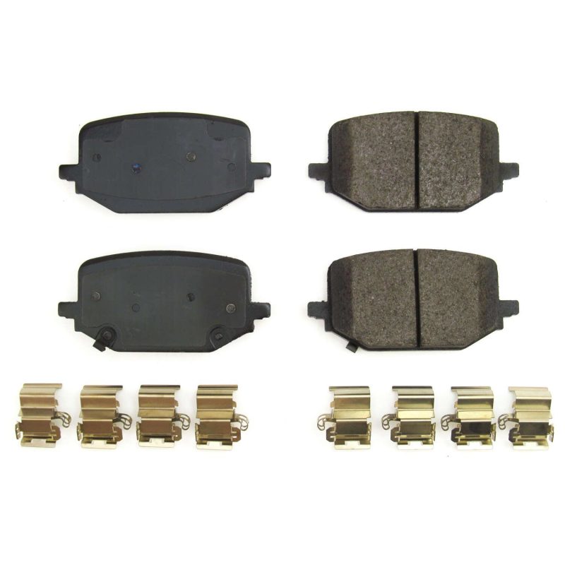 Power Stop 20-21 Ford Explorer Rear Z17 Evolution Ceramic Brake Pads w/Hardware Main image