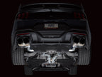AWE 2024 Ford Mustang Dark Horse S650 RWD SwitchPath Cat-Back Exhaust w/ Quad Diamond Black Tips (view 7)