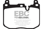 EBC 14+ BMW i8 1.5 Turbo/Electric Yellowstuff Front Brake Pads (view 4)