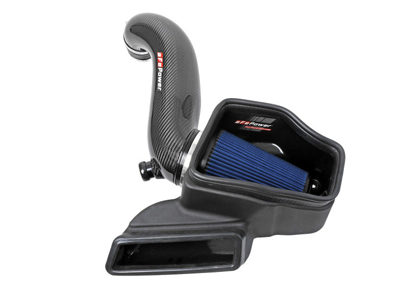 aFe 15-19 VW Golf R (MKVII) L4-2.0L (t) Track Series Carbon Fiber Intake System w/ Pro 5R Filter (view 10)