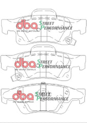 DBA 10-15 Camaro SP500 Front Brake Pads