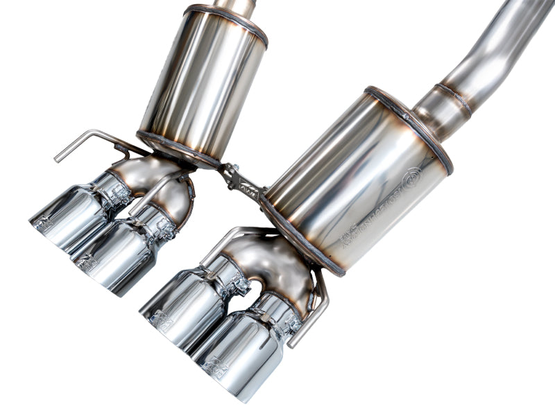 AWE Tuning 05-07 C6 Chevrolet Corvette 6.0L Touring Edition Axle-Back Exhaust w/ Chrome Silver Tips (view 15)