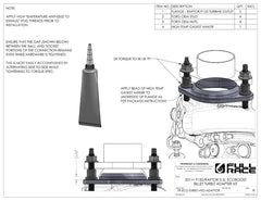 FULL-RACE 2017-2020 Ford Raptor 3.5L EcoBoost Billet Turbo Adapters