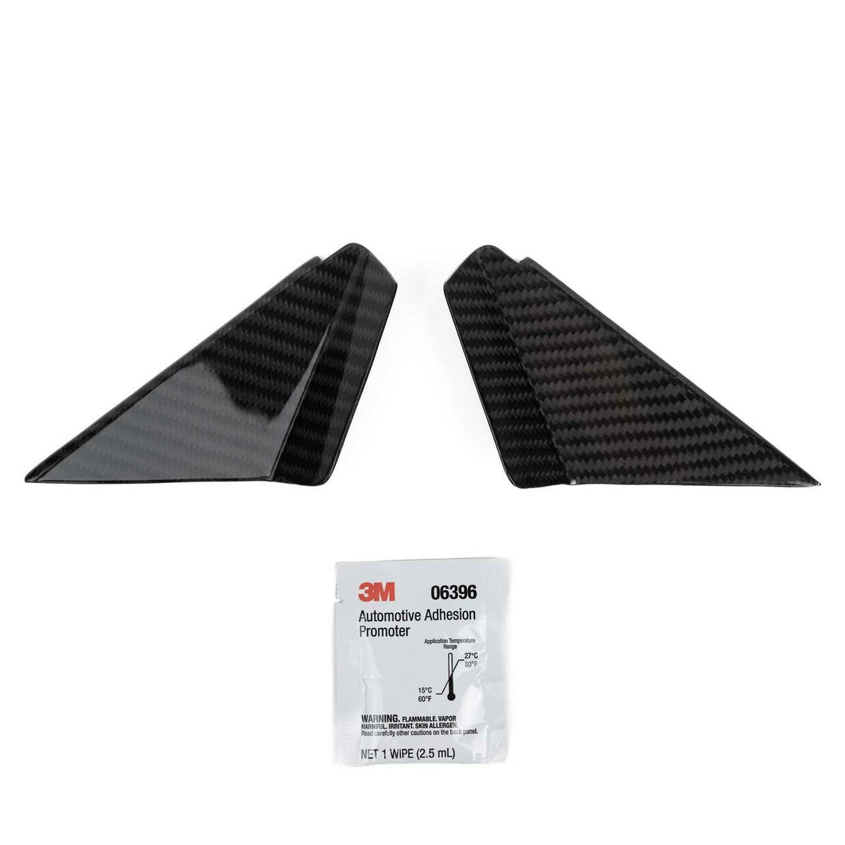 Fabspeed Carbon Fiber Anti-Wind Buffeting Kit Main image
