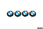 IND Gloss Black Wheel Center Cap Set - 56mm