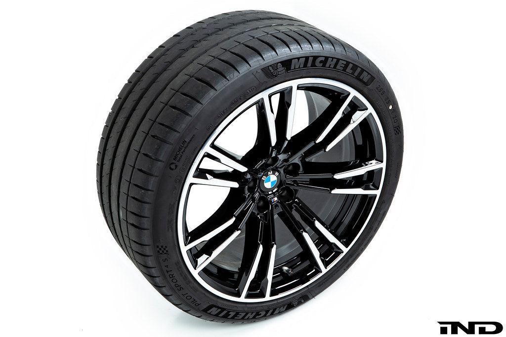IND Gloss Black Wheel Center Cap Set - 56mm