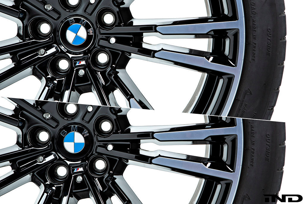 IND Gloss Black Wheel Center Cap Set - 56mm Secondary image