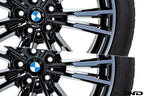 IND Gloss Black Wheel Center Cap Set - 56mm