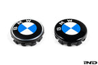 IND Gloss Black Wheel Center Cap Set - 56mm (Next Dark Design)