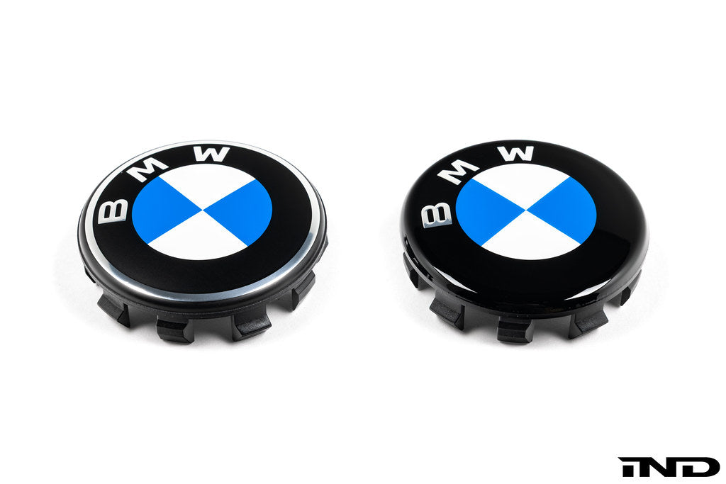 IND Gloss Black Wheel Center Cap Set - 56mm (Next Dark Design)
