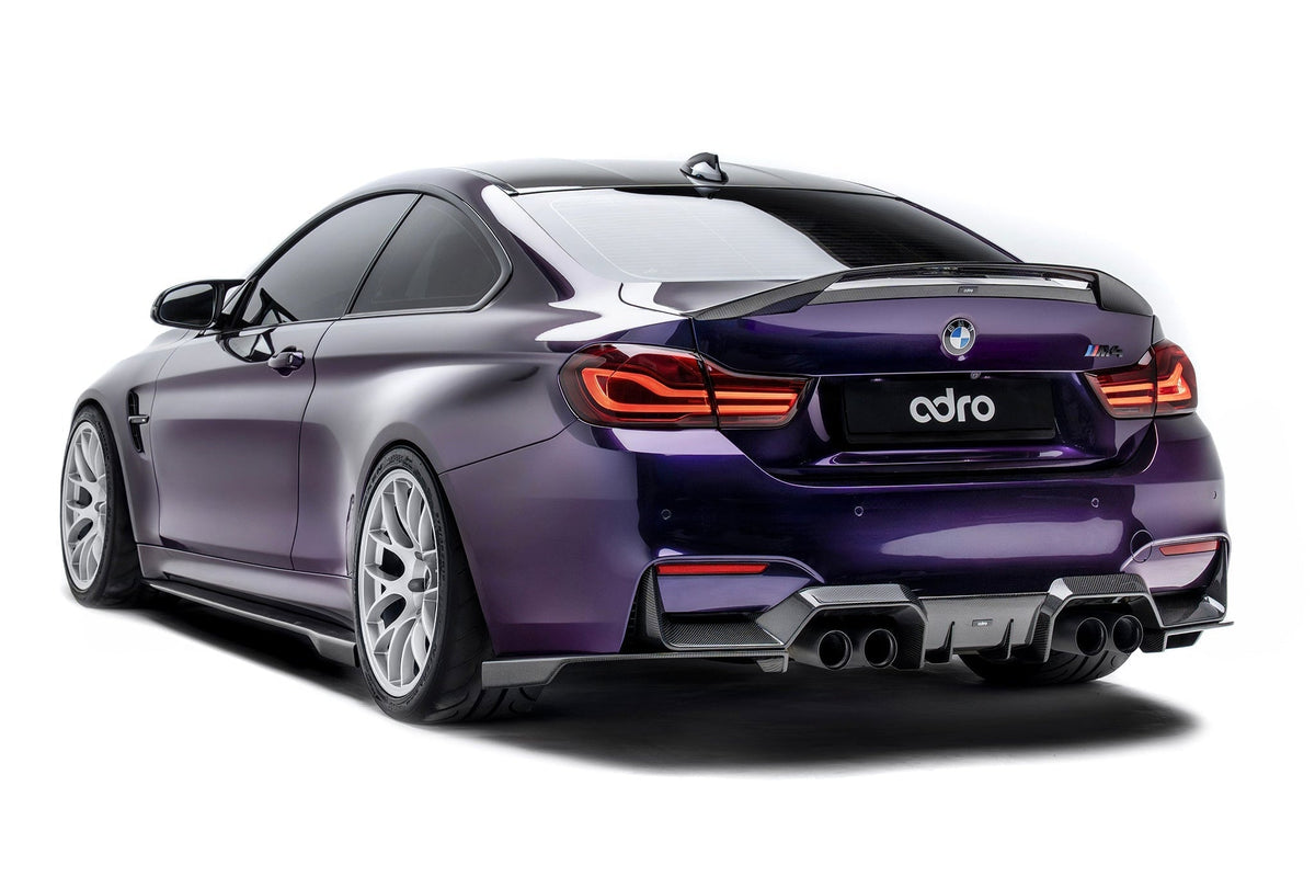 ADRO F82 M4 Carbon Side Skirt Set - Final Edition
