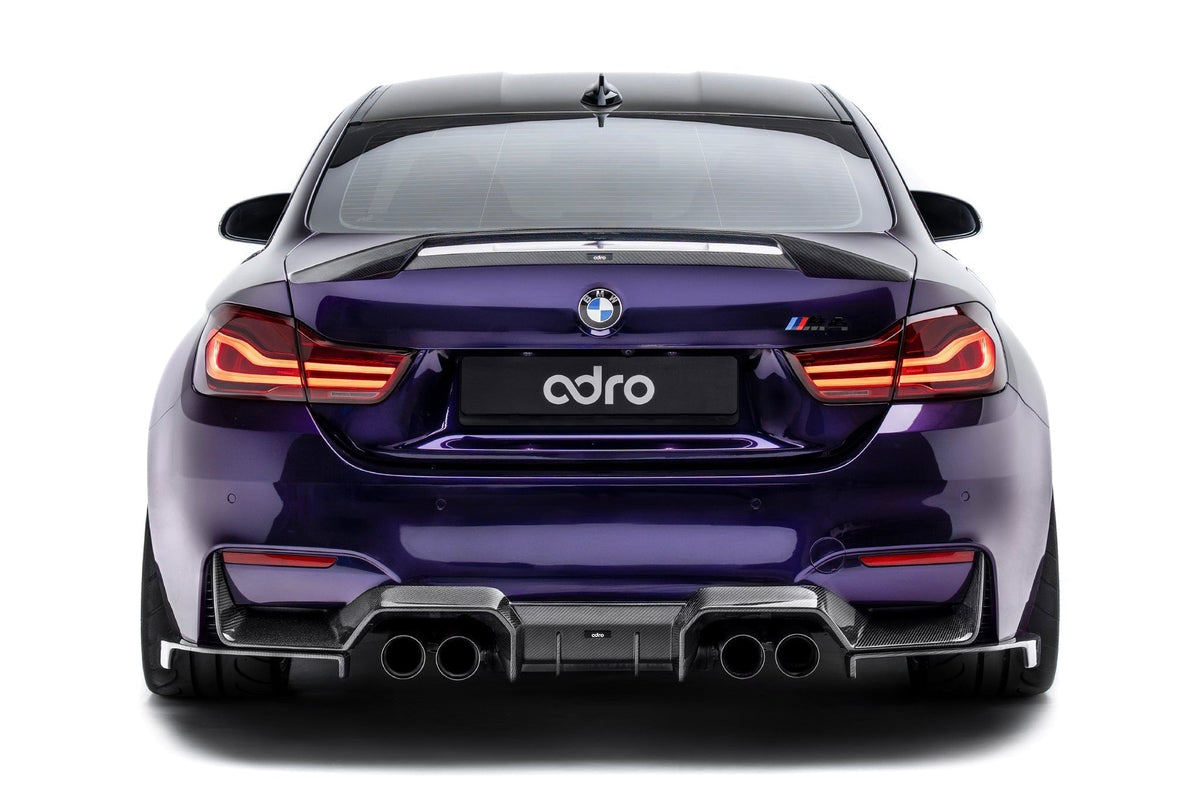 ADRO F82 M4 Prepreg Carbon Trunk Spoiler - Final Edition