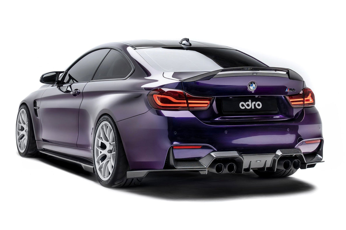 ADRO F82 M4 Prepreg Carbon Trunk Spoiler - Final Edition