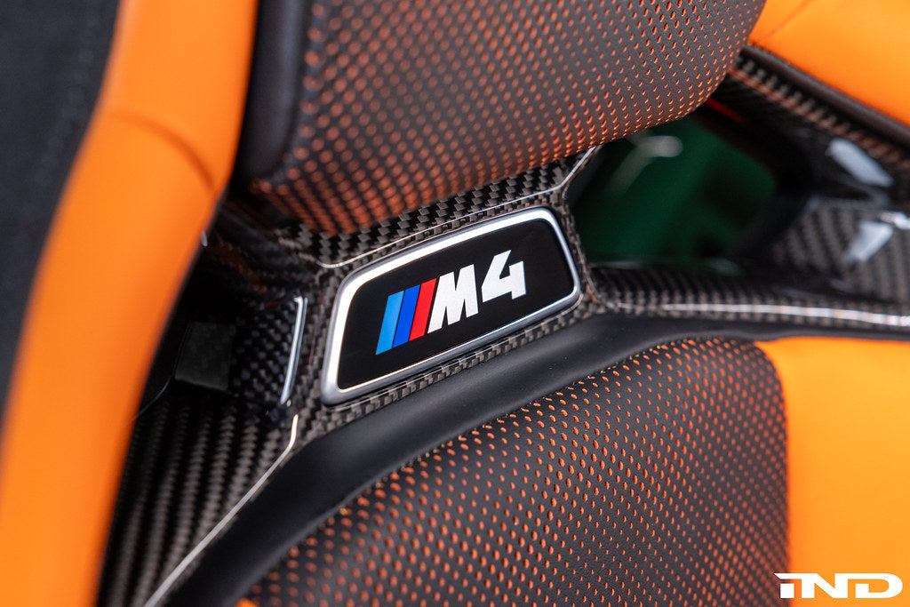 INDIV G8X M2 / M3 / M4 / F90 M5 CS Carbon Seat Harness Belt Outlet Cover Set