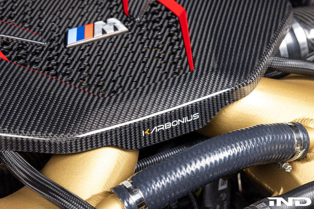 Karbonius G90 / G99 M5 Carbon Fiber Engine Cover - Vented
