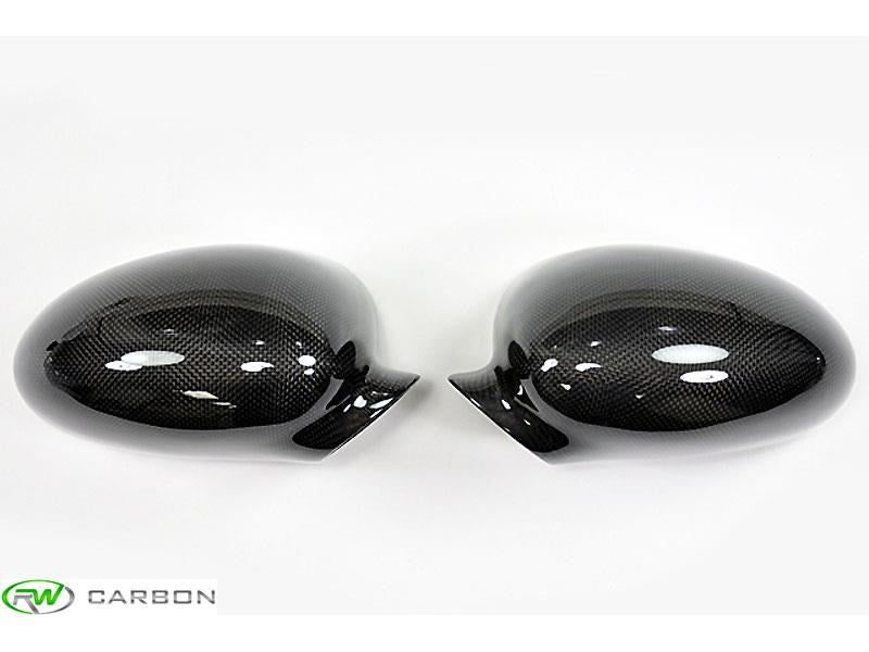BMW E46 M3 Carbon Fiber Mirror Caps Secondary image