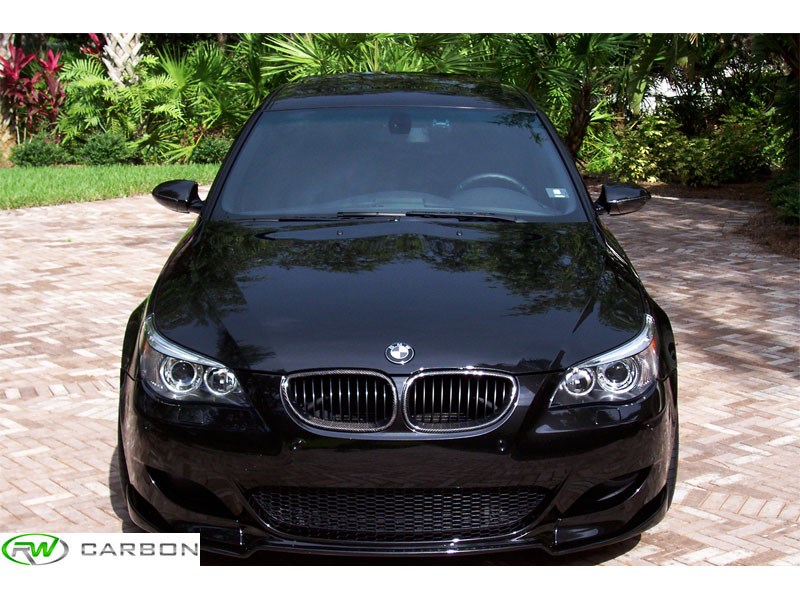 BMW E60 E61 Carbon Fiber Kidney Grilles