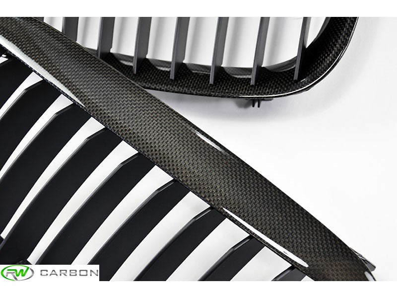 BMW E63 E64 6 Series Carbon Fiber Grilles Secondary image