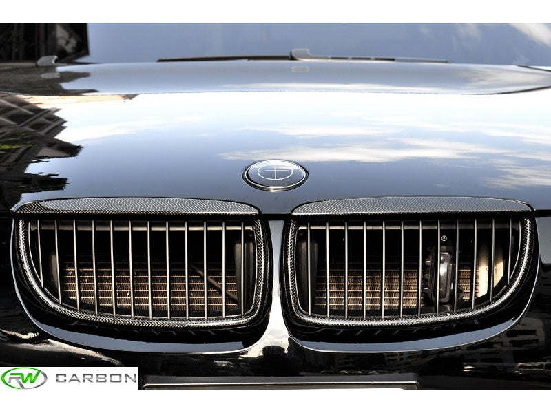 BMW E90 E91 Carbon Fiber Grilles