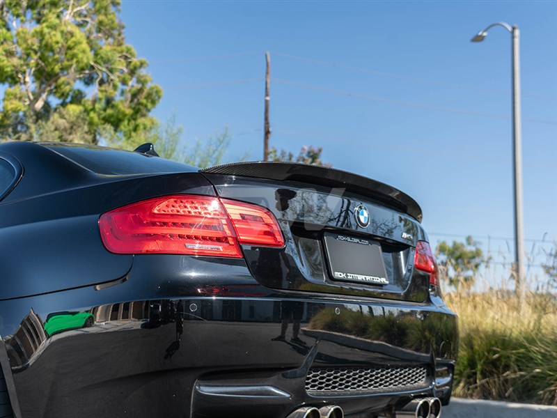 BMW E92 Carbon Fiber Perf. Style Trunk Spoiler Secondary image