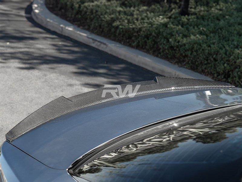 BMW E92 M4 Style Carbon Fiber Trunk Spoiler