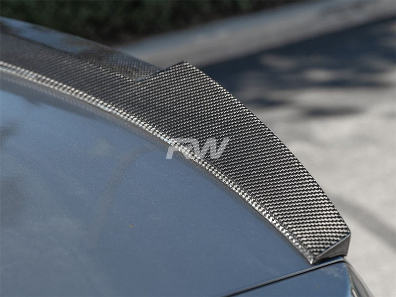 BMW E92 M4 Style Carbon Fiber Trunk Spoiler