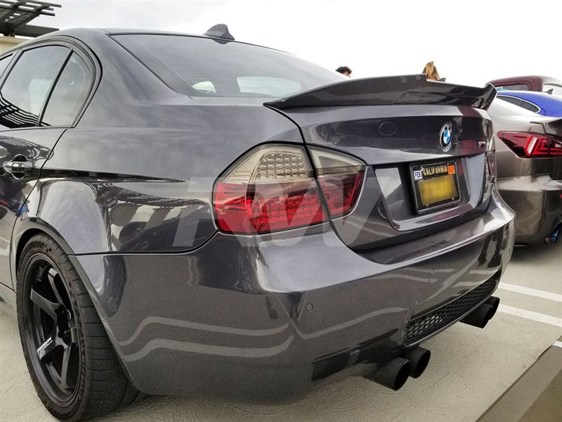 BMW E90 GTX Carbon Fiber Trunk Spoiler Secondary image