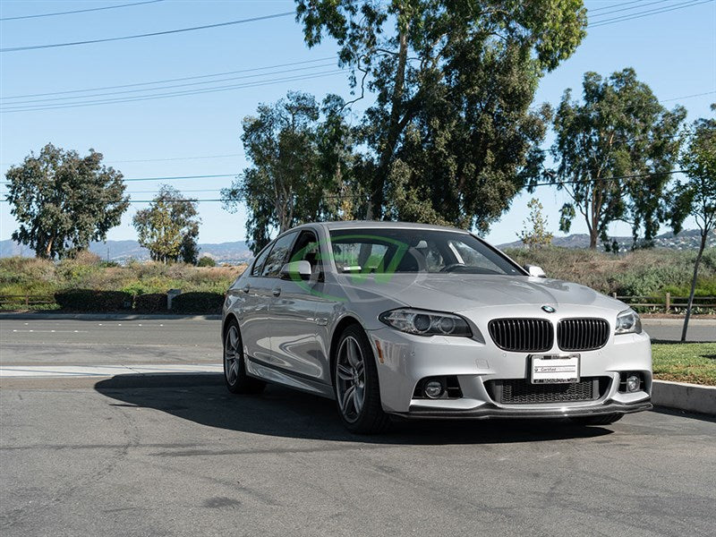 BMW F10 Arkym Style Carbon Fiber Front Lip Secondary image