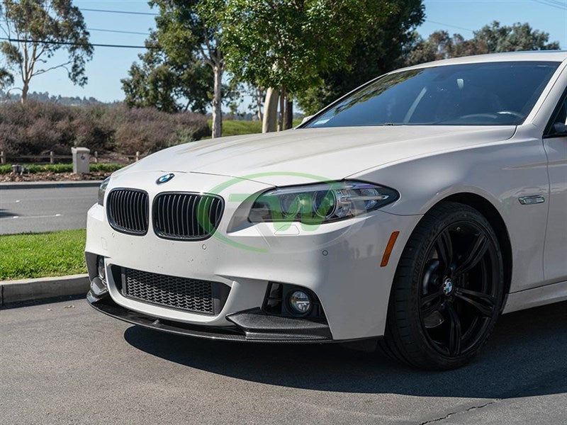 BMW F10 Performance Style CF Front Lip Spoiler