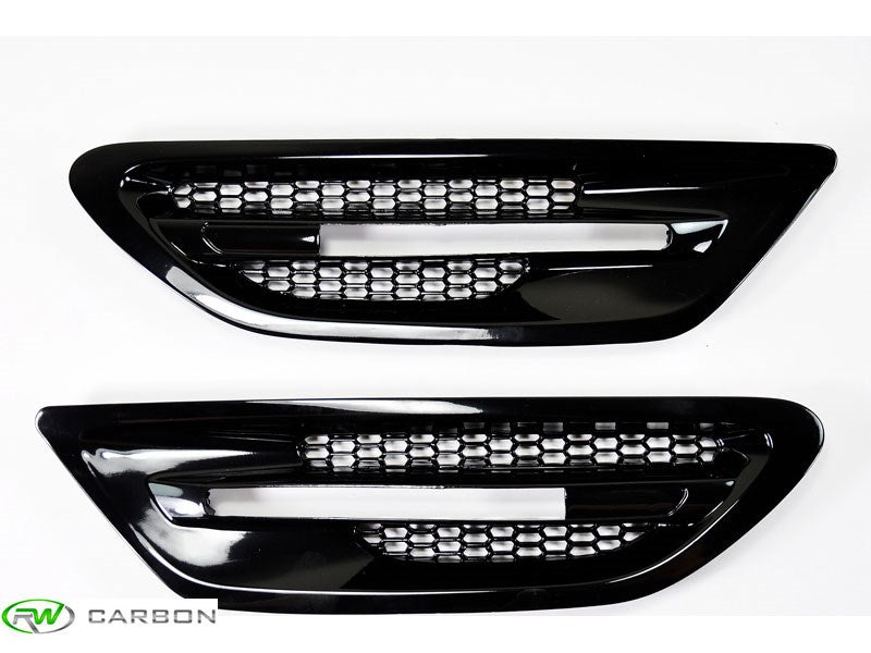 BMW F10 M5 Gloss Black Fender Grilles Secondary image