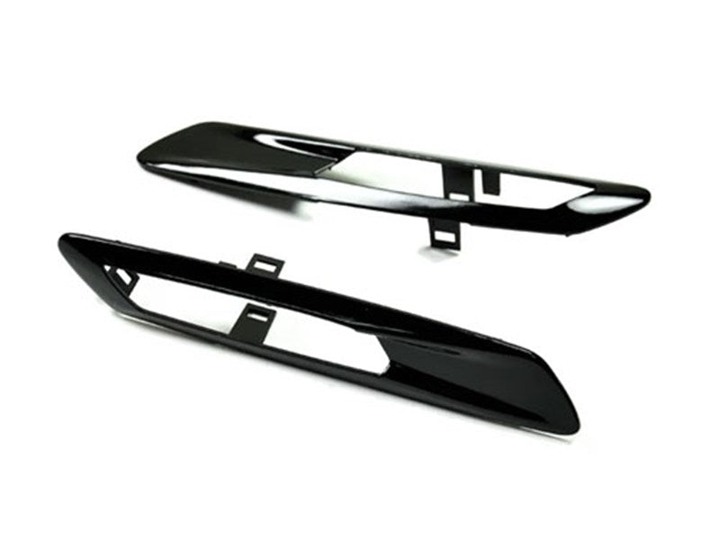 BMW F10 Gloss Black Fender Light Trim