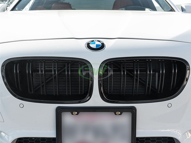 BMW F10 Gloss Black Double Slat Grilles