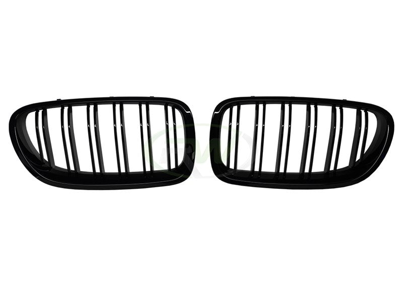 BMW F10 Gloss Black Double Slat Grilles