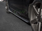 BMW F10 F11 3D Style CF Side Skirt Extensions