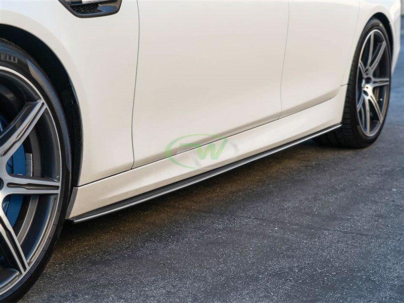 BMW F10 F11 CF Perf. Style Side Skirt Extensions
