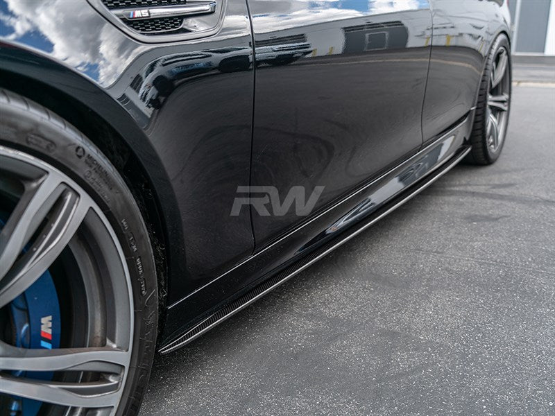 BMW F10 F11 CF Perf. Style Side Skirt Extensions