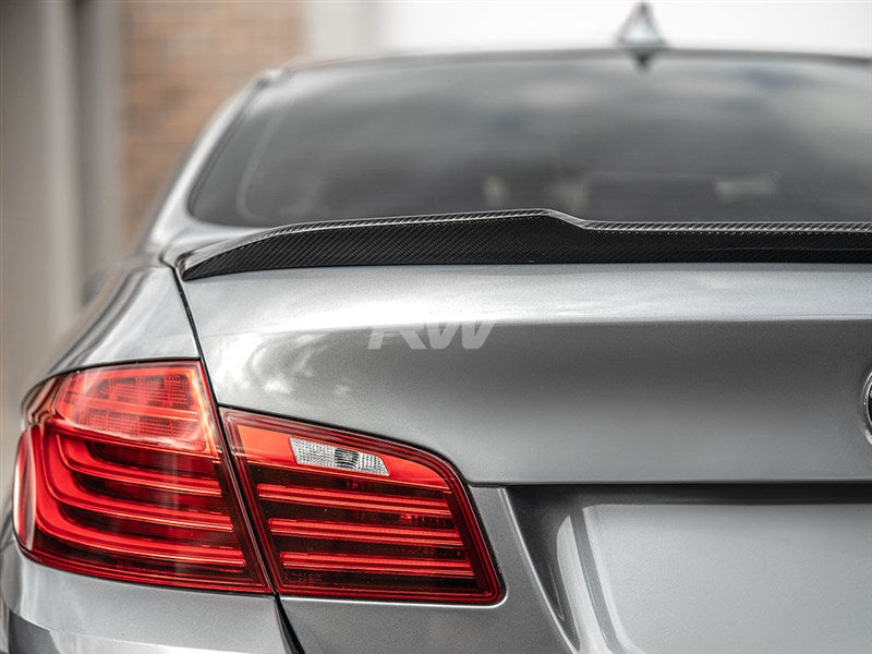 BMW F10 CS Style Carbon Fiber Trunk Spoiler