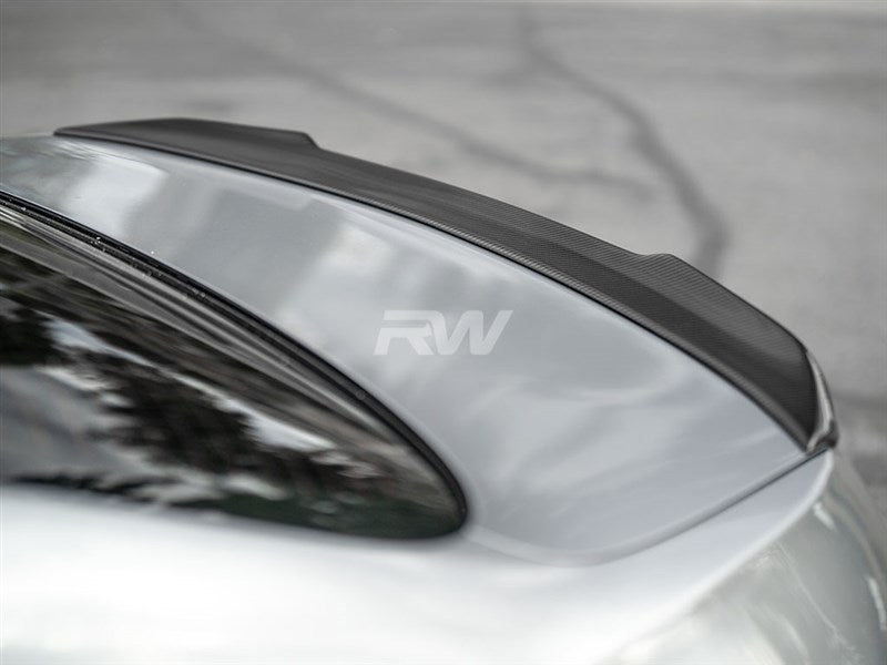 BMW F10 CS Style Carbon Fiber Trunk Spoiler