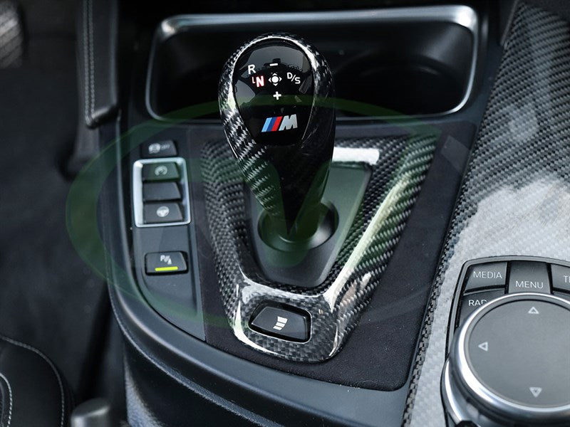 BMW M Carbon Fiber Gear Selector Cover