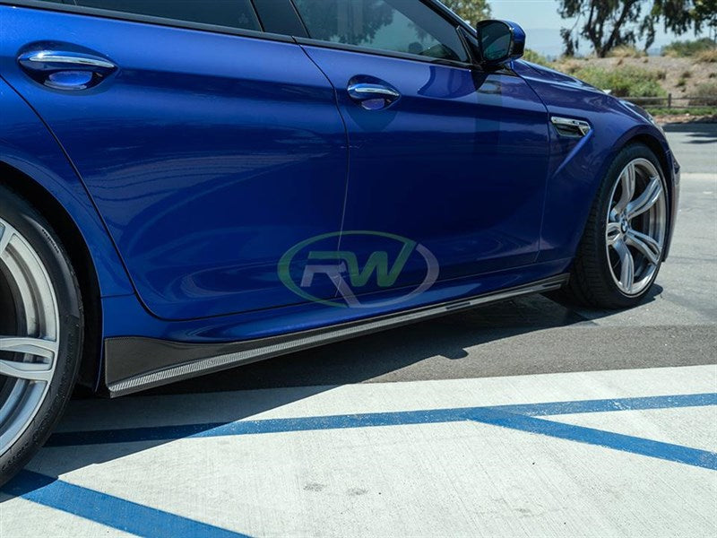 BMW F06 F12 F13 CF Side Skirt Extensions