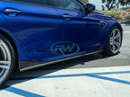 BMW F06 F12 F13 CF Side Skirt Extensions