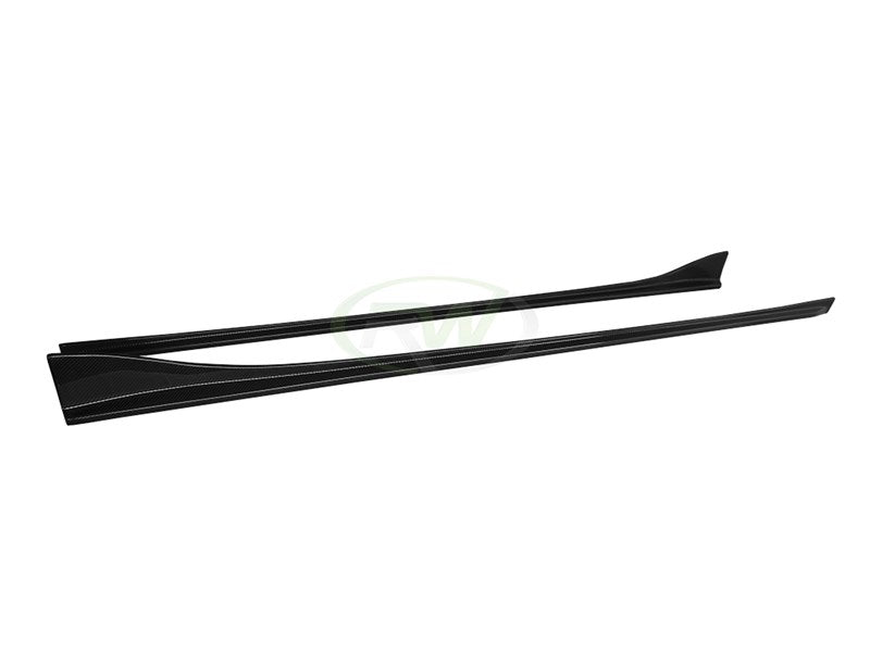 BMW F06 F12 F13 CF Side Skirt Extensions